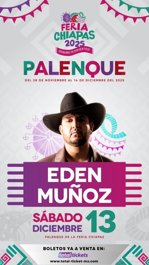 Edén Muñoz – 13 de diciembre de 2025