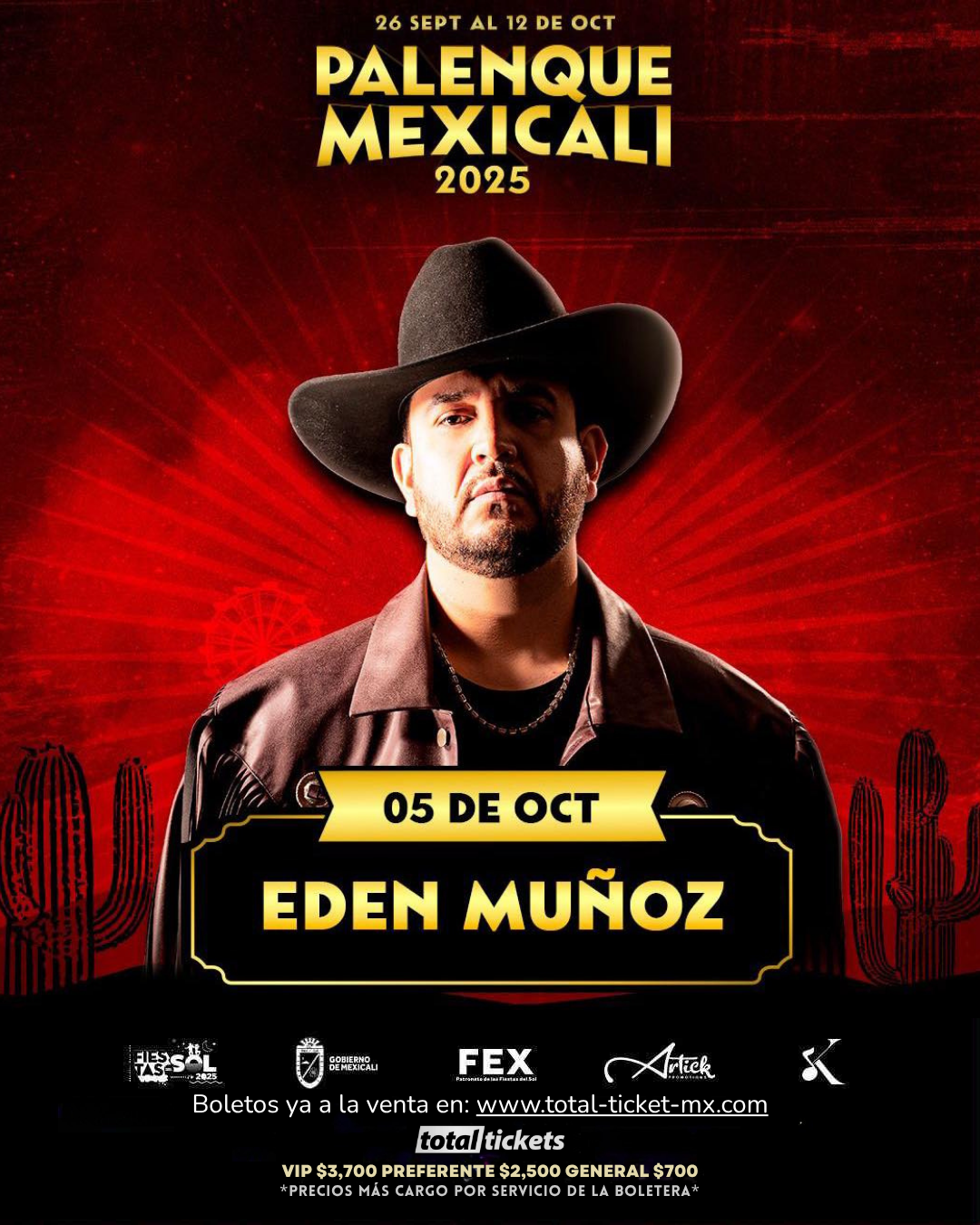 Edén Muñoz – 5 de Octubre
