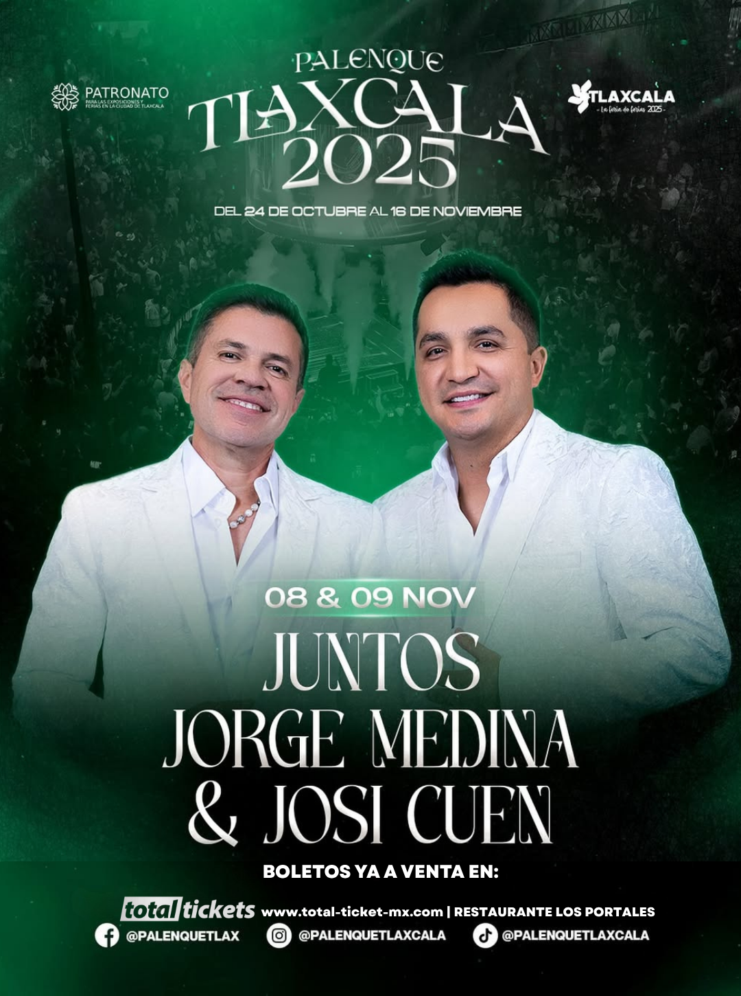 Juntos (Jorge Medina & Josi Cuen) – 8 de noviembre de 2025