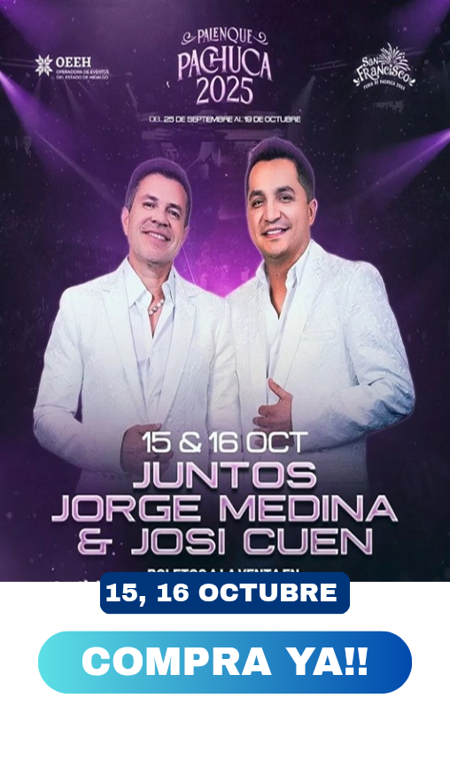 JUNTOS JORGE MEDINA & JOSI CUEN - 15 de octubre de 2025