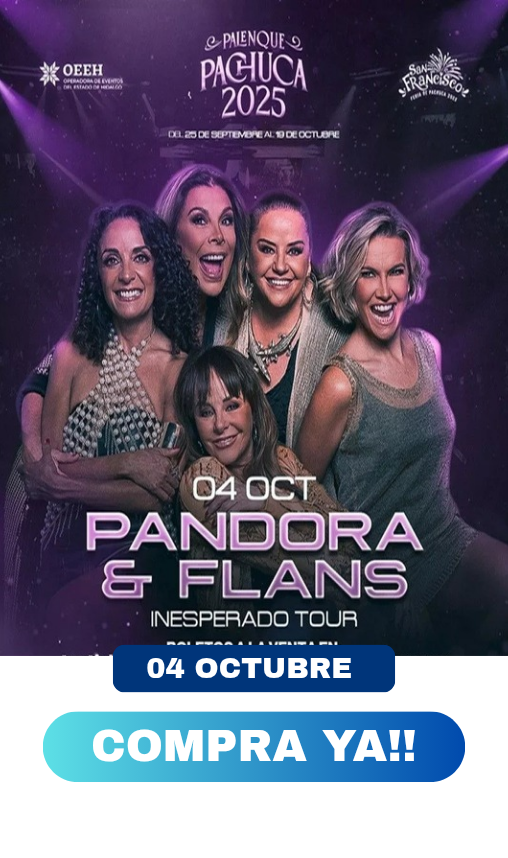 Pandora y Flans - Sabado, 4 de octubre de 2025