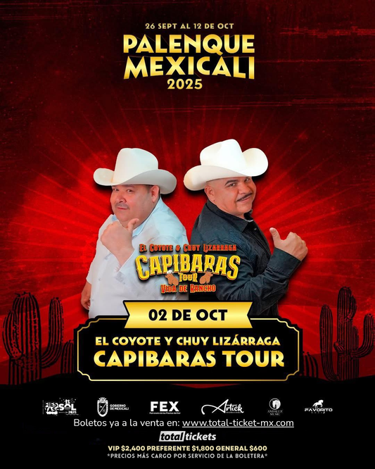 El Coyote & Chuy Lizárraga – 2 de Octubre