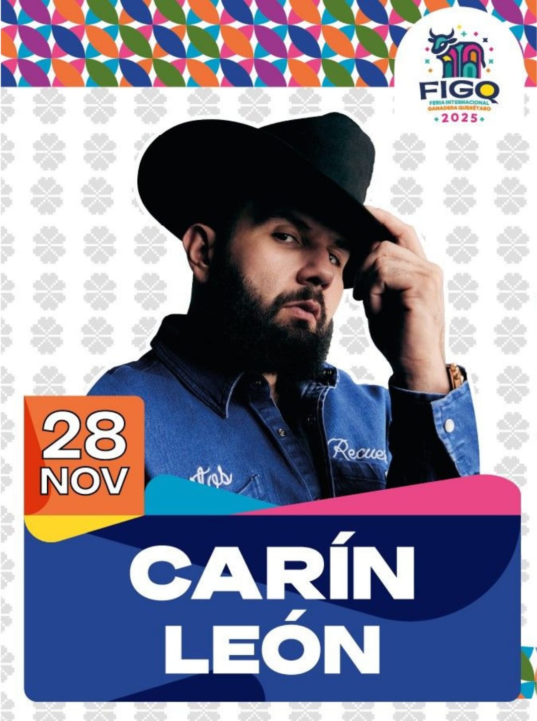 Carín León Palenque Querétaro 28 de noviembre 2025