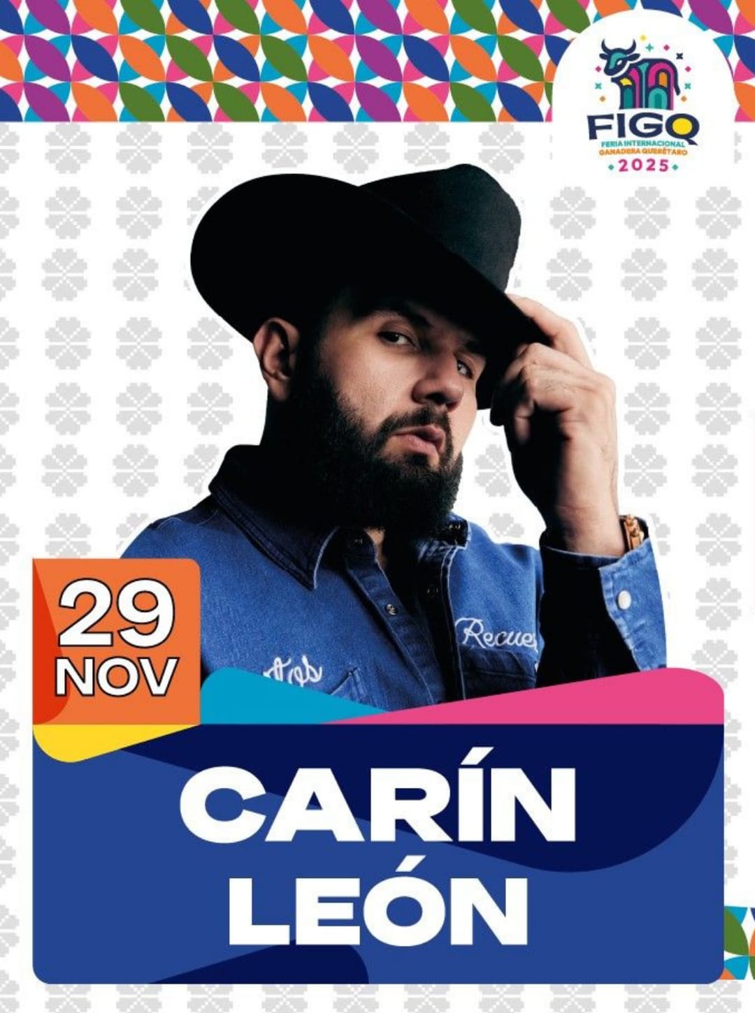 Carín León Palenque Querétaro 29 de noviembre 2025