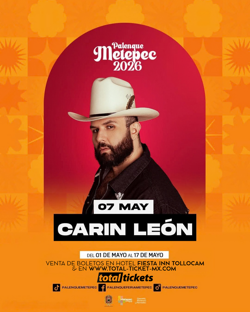 Carín León - Palenque Metepec 2026