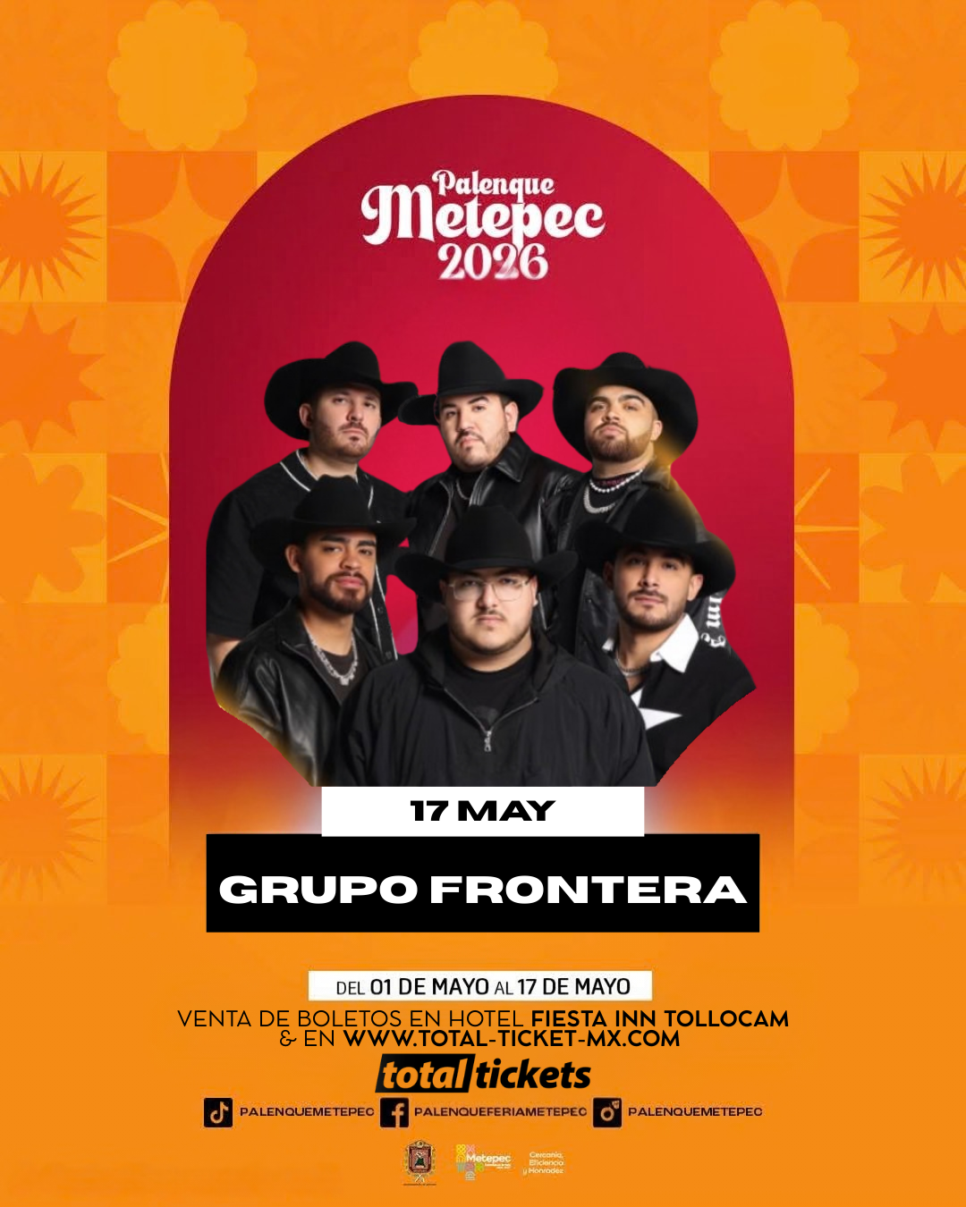 Grupo Frontera - Palenque Metepec 2026