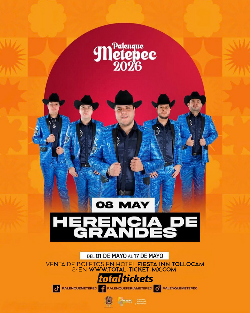 Herencia de Grandes - Palenque Metepec 2026