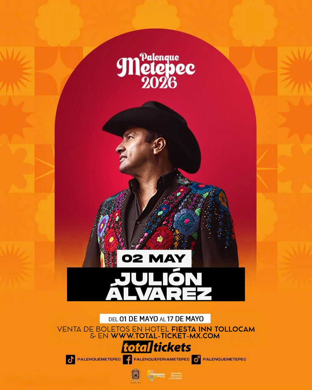 Julión Álvarez - Palenque Metepec 2026